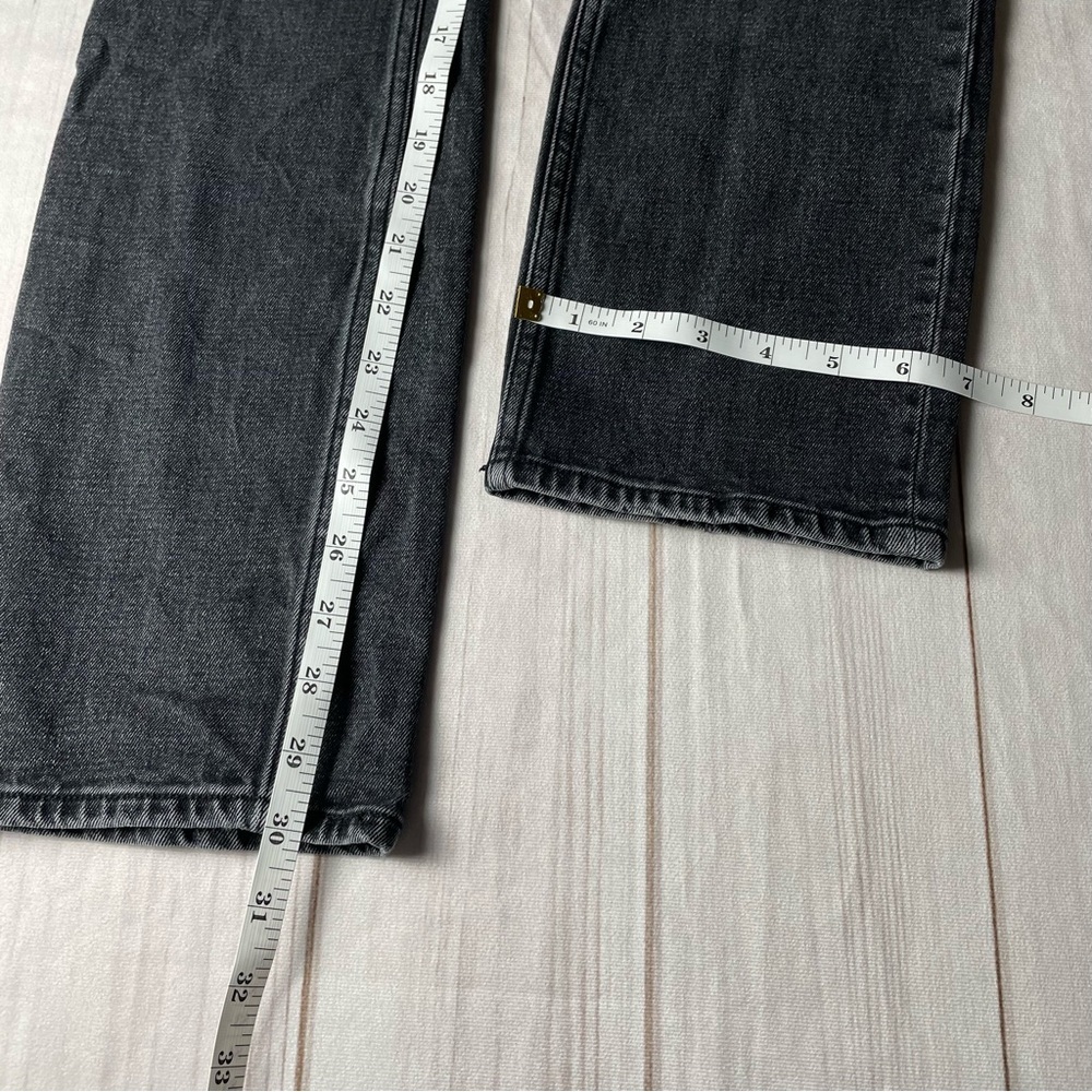 Abercrombie & Fitch 90s Slim Straight Ultra High Rise Jeans Women’s 4 | 27 Black - Picture 10 of 11